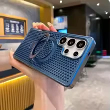 Blue phone case